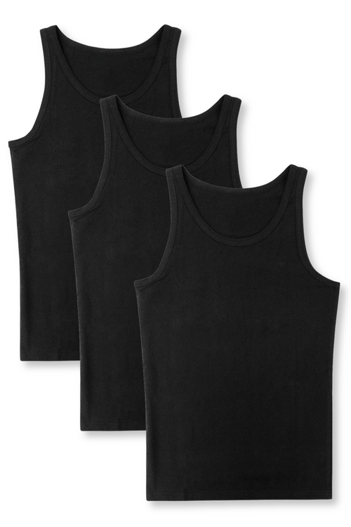 3 Débardeurs Pure Coton Premium - AtlasDrops™