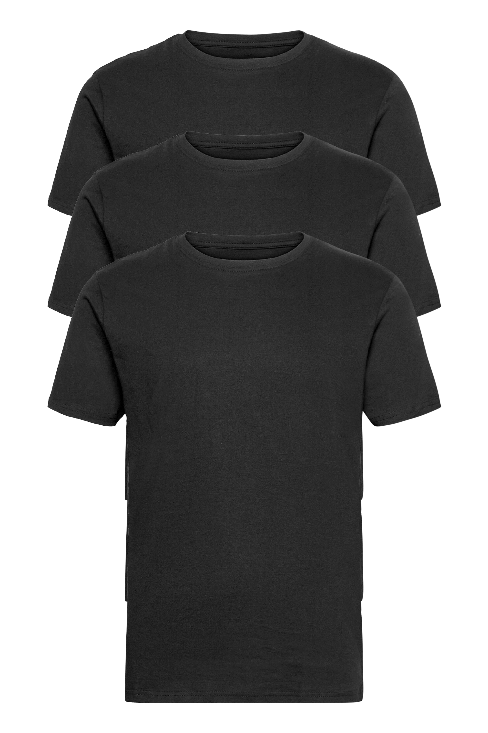 3 T-shirts col rond 100% Coton Bio - AtlasDrops™