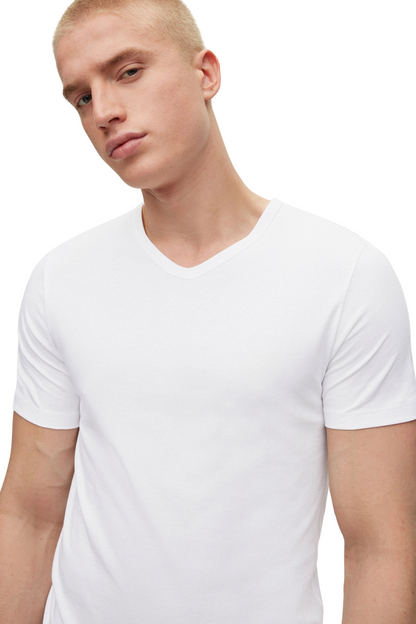 Pack de 3 T-shirts 100% Coton – Col V