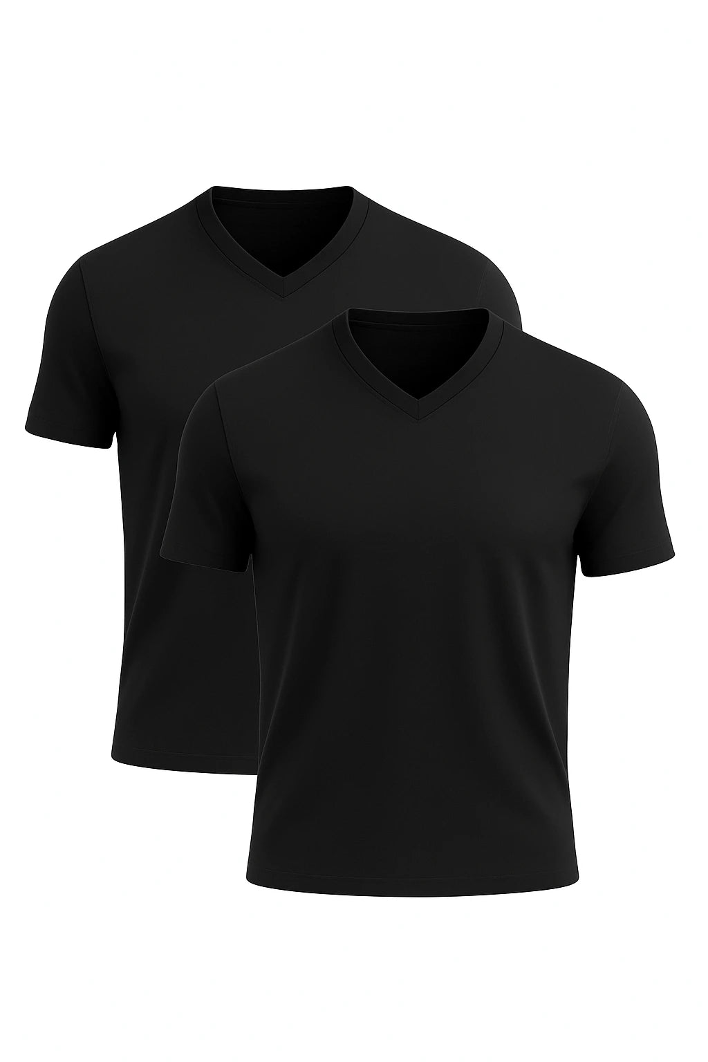 Pack 2 t-shirt V 180 GSM