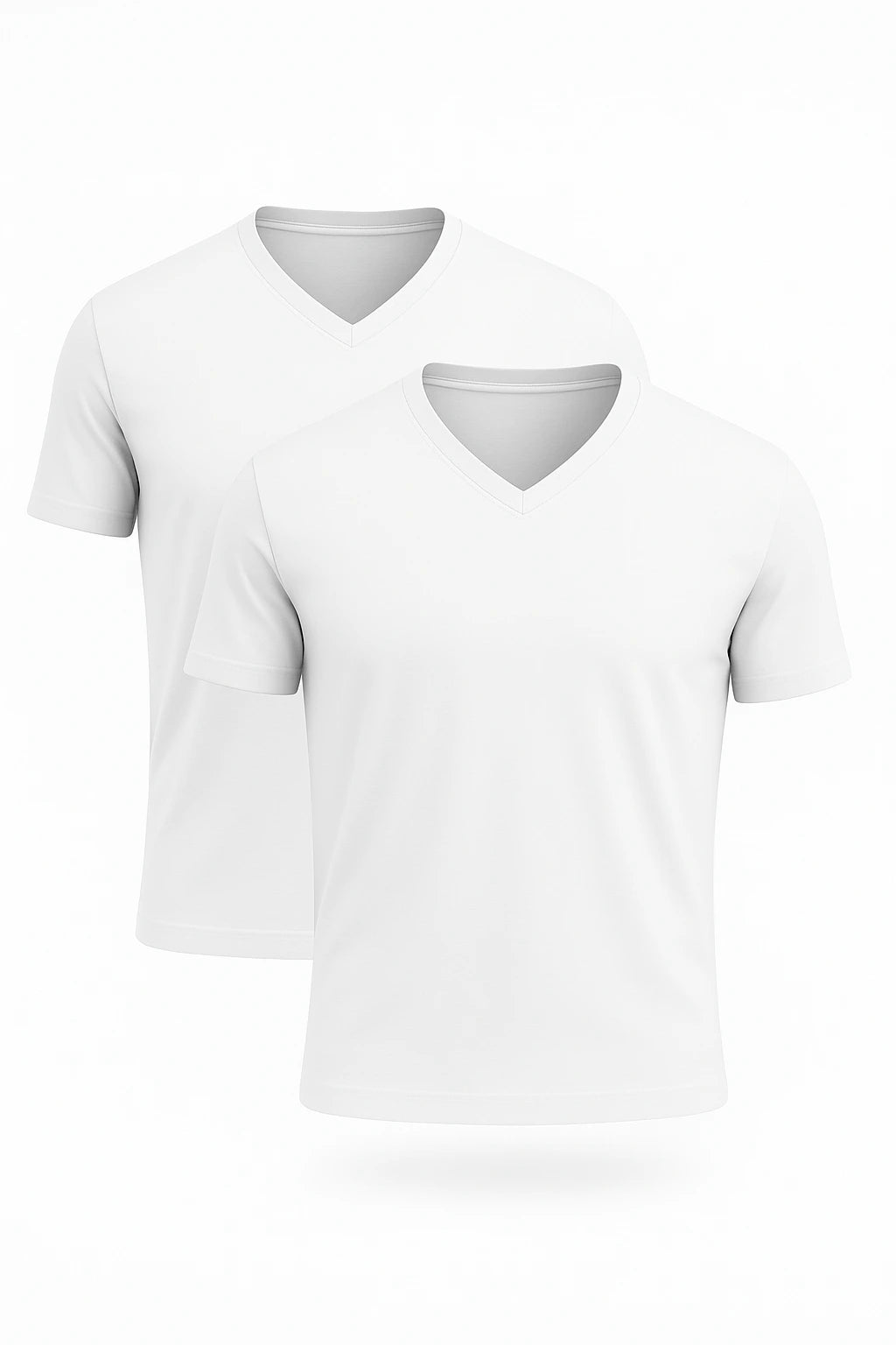 Pack 2 t-shirt V 180 GSM